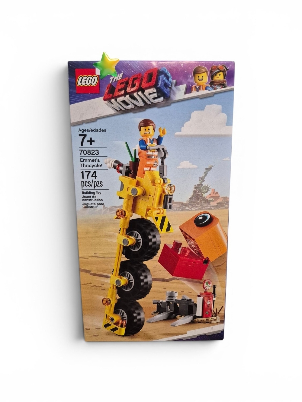 Lego Movie 2 Emmet Tricycle Building Set - 70823